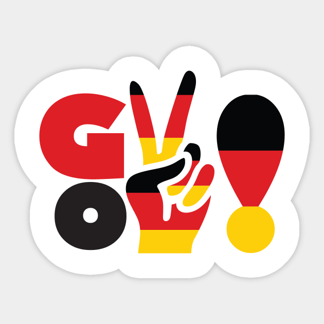 German Pride Design Sticker by jazzworldquest